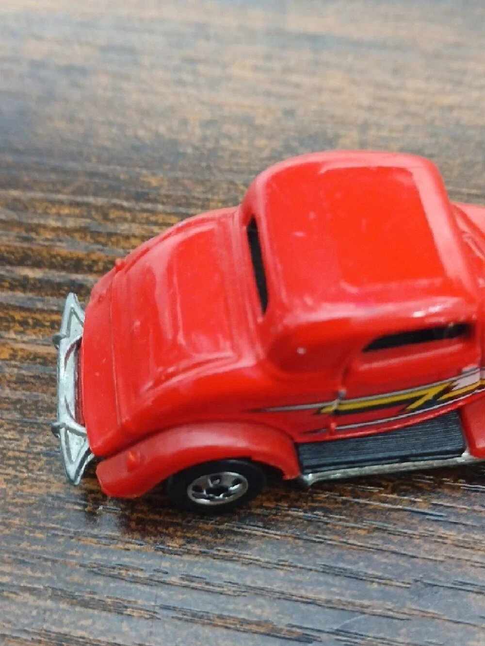 Hot Wheels 1986 ZZ Top 3 Window '34 Ford Coupe Red Rock N Roll Car